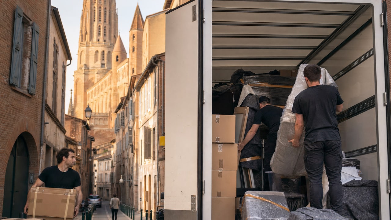 Déménagement à Albi